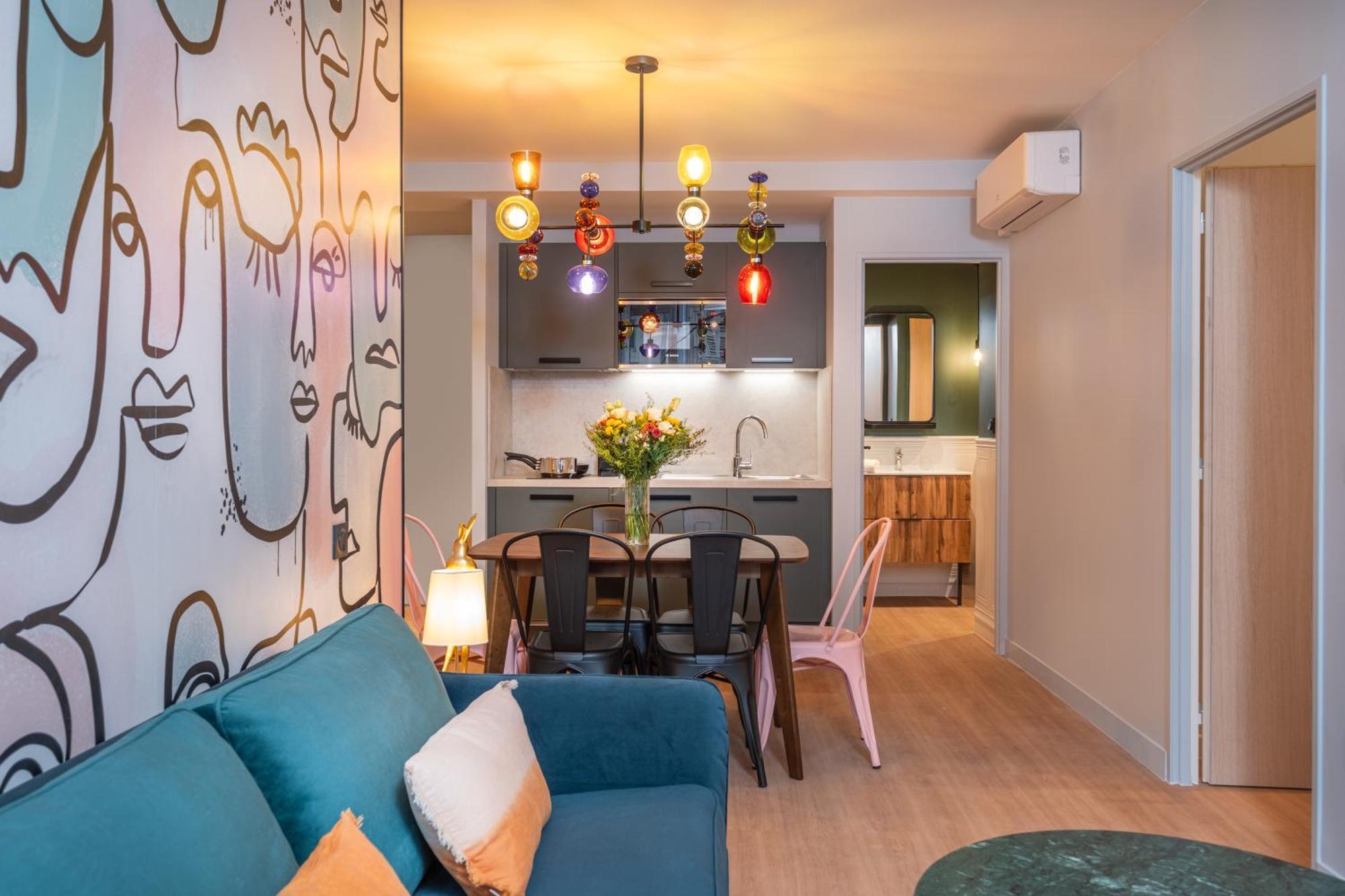 West Paris Suite Buitenkant foto