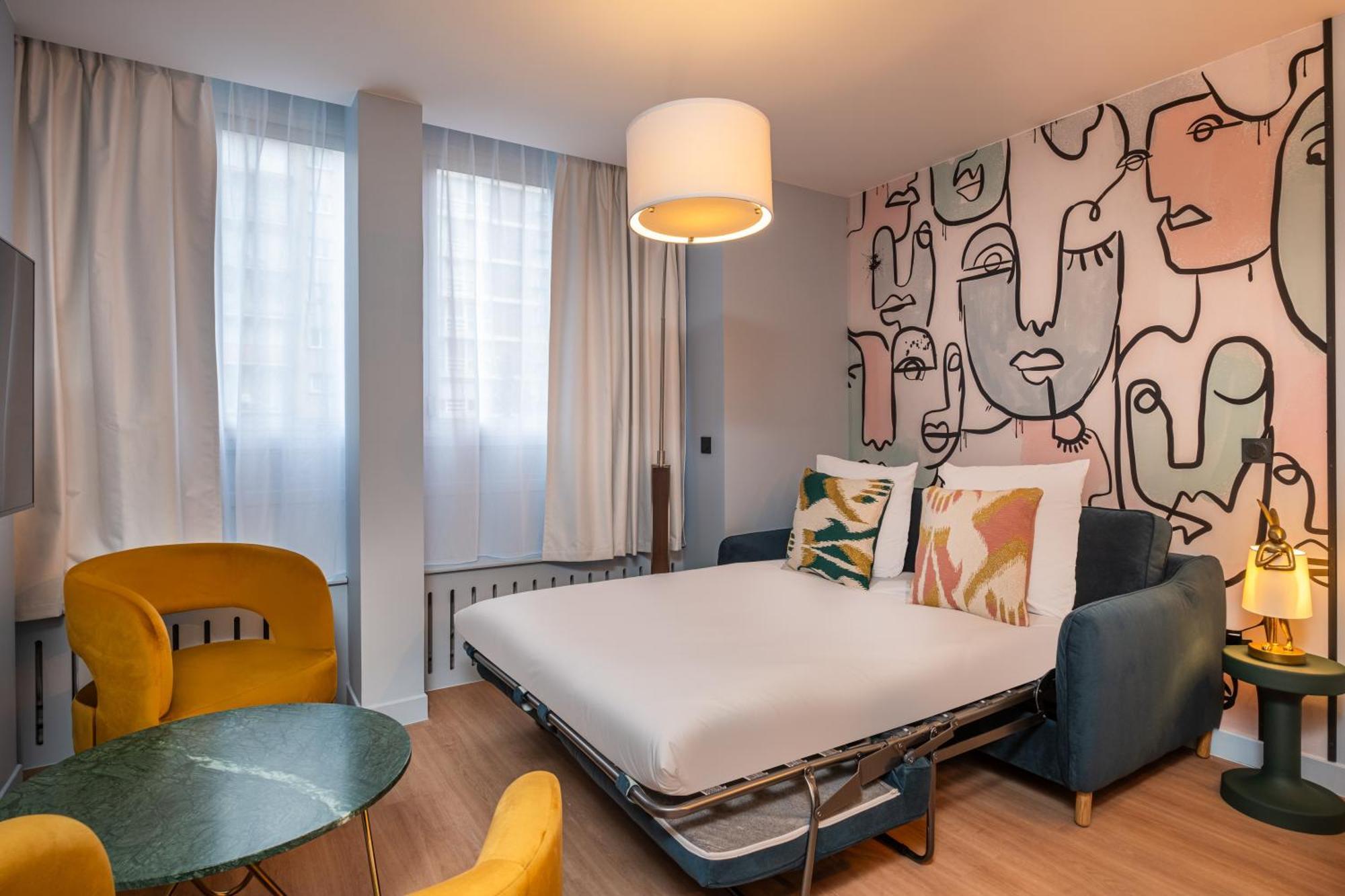 West Paris Suite Buitenkant foto